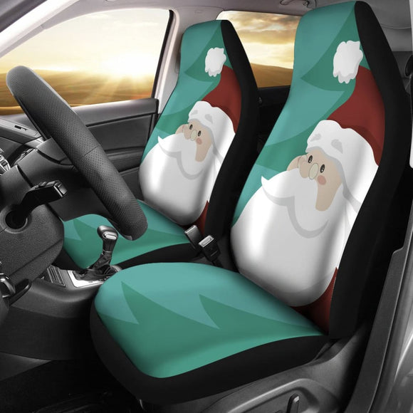 Christmas Decoration Santa Claus Car Seat Covers 211603 - YourCarButBetter