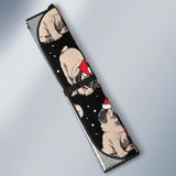 Christmas Pugs Santa_S Red Cap Pattern Car Auto Sun Shades 104020 - YourCarButBetter