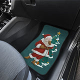 Christmas Santa Claus Custom Car Accessories Car Floor Mats 211603 - YourCarButBetter