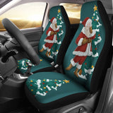 Christmas Santa Claus Custom Car Accessories Car Seat Covers 211603 - YourCarButBetter