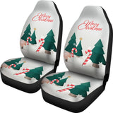 Christmas Sweet Candy Snowflake Car Seat Covers 212303 - YourCarButBetter