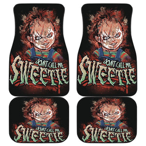 Chucky Don’ Call Me Sweetie Fan Art Car Floor Mats Movie 210101 - YourCarButBetter