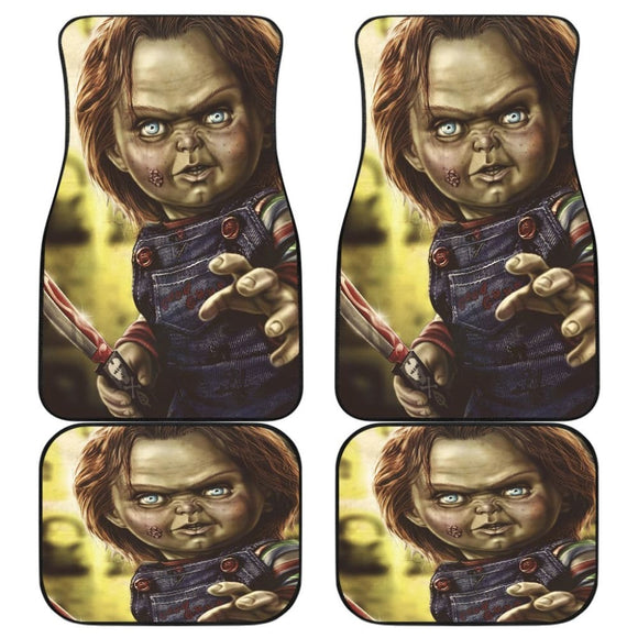 Chucky Horror Car Floor Mats Child’S Play Movie Fan Gift 210101 - YourCarButBetter