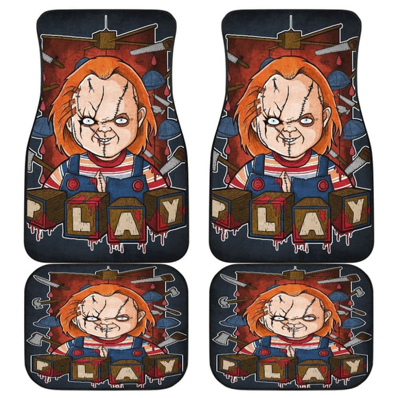 Chucky Horror Car Floor Mats Fan Gift 210101 - YourCarButBetter