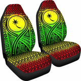 Chuuk Car Seat Cover - Chuuk Flag Polynesian Tattoo Reggae - 9 174914 - YourCarButBetter