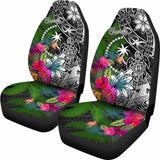 Chuuk Car Seat Covers - Turtle Plumeria Banana Leaf - 1 174510 - YourCarButBetter