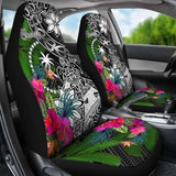 Chuuk Car Seat Covers - Turtle Plumeria Banana Leaf - 1 174510 - YourCarButBetter