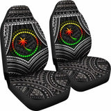 Chuuk Polynesian Car Seat Covers - Chuuk Flag Reggae Color - 18 105905 - YourCarButBetter