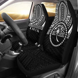 Chuuk State Car Seat Covers - Chuuk Flag Black Version - 105905 - YourCarButBetter