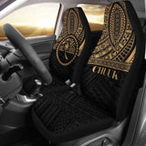 Chuuk State Car Seat Covers - Chuuk Flag Gold Version - 105905 - YourCarButBetter