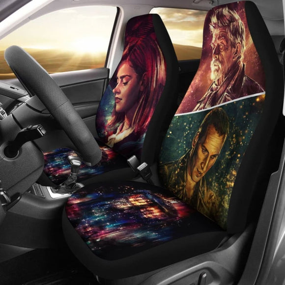 Clara Oswald War Doctor Ninth Doctor Who Car Seat Cover Fan Made Amazing 094201 - YourCarButBetter