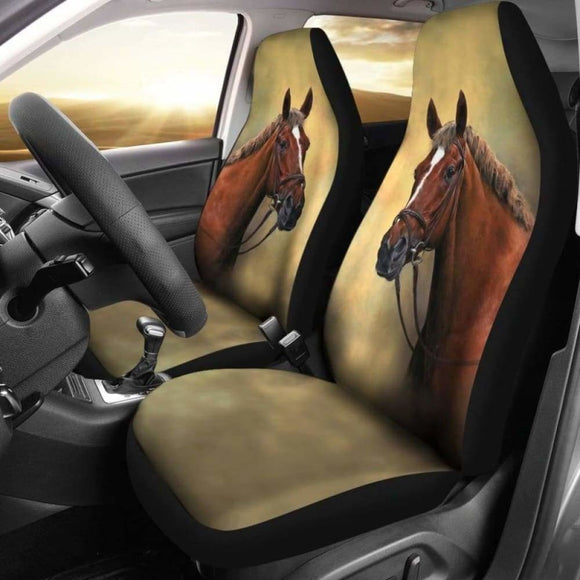 Classic Horse Car Seat Covers 170804 - YourCarButBetter