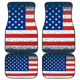 Classic Patriotic American Flag Car Floor Mats 211206 - YourCarButBetter