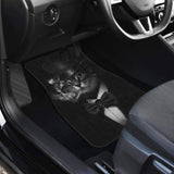 Classy Cat Smoking Car Floor Mats Amazing Gift Ideas 210101 - YourCarButBetter