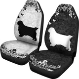 Clumber Spaniel Car Seat Covers 195016 - YourCarButBetter