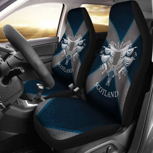 Coat Of Arms And Scotland Flag Car Seat Cover 03 105905 - YourCarButBetter