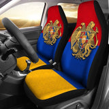 Coat Of Arms Armenia Car Seat Covers Flag Pattern Amazing 105905 - YourCarButBetter