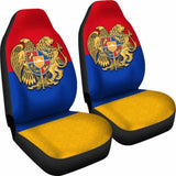 Coat Of Arms Armenia Car Seat Covers Flag Pattern Amazing 105905 - YourCarButBetter