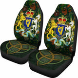 Coat Of Arms Kingdom Of Ireland Car Seat Covers - Celtic Inspired 105905 - YourCarButBetter