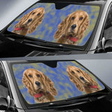 Cocker Spaniel Car Auto Sun Shades 104020 - YourCarButBetter