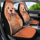 Cocker Spaniel Dogs Pets Car Seat Covers 195016 - YourCarButBetter