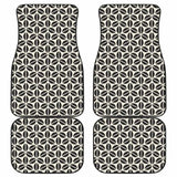 Coffee Bean Abstract Modern Pattern Front And Back Car Mats 163730 - YourCarButBetter