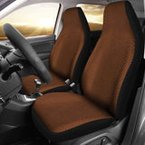 Cognac Color Snake Skin Reptile Scales Car Seat Covers 232125 - YourCarButBetter