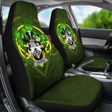 Colman Or Mccolman Ireland Car Seat Cover Celtic Shamrock (Set Of Two) 154230 - YourCarButBetter