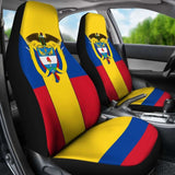 Colombia Coat Of Arms Car Seat Cover 105905 - YourCarButBetter