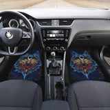 Color Galaxy Wolf Printing Floor Mats for Car 212202 - YourCarButBetter