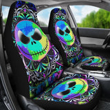 Color Jack Skellington Car Seat Cover 101819 - YourCarButBetter