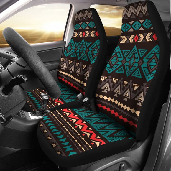 Colorful Aztec Design Car Seat Covers 174510 - YourCarButBetter