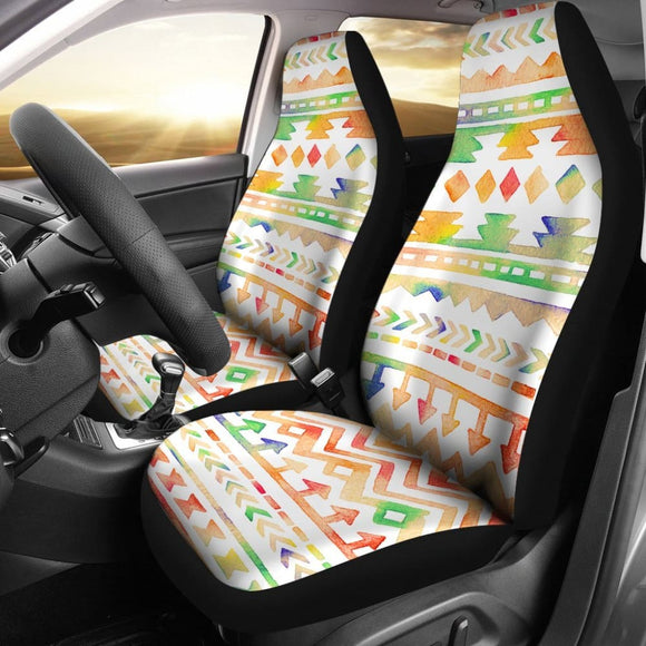 Colorful Aztec Design Car Seat Covers 174510 - YourCarButBetter