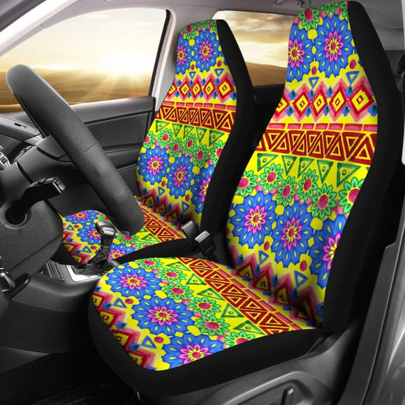 Colorful Aztec Design Car Seat Covers 174510 - YourCarButBetter
