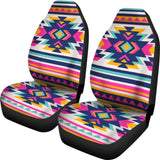 Colorful Aztec Design For Women Car Seat Covers 174510 - YourCarButBetter