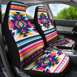 Colorful Aztec Design For Women Car Seat Covers 174510 - YourCarButBetter
