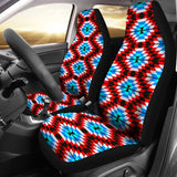 Colorful Blue And Red Aztec Design 174510 - YourCarButBetter