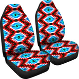Colorful Blue And Red Aztec Design 174510 - YourCarButBetter