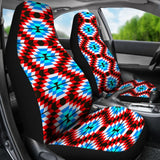 Colorful Blue And Red Aztec Design 174510 - YourCarButBetter