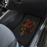 Colorful Dachshund Car Mat (Front & Back) 184610 - YourCarButBetter