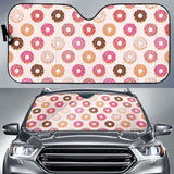 Colorful Donut Pattern Car Auto Sun Shades 102507 - YourCarButBetter