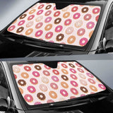 Colorful Donut Pattern Car Auto Sun Shades 102507 - YourCarButBetter