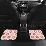 Colorful Donut Pattern Front And Back Car Mats 153908 - YourCarButBetter