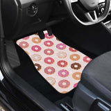 Colorful Donut Pattern Front And Back Car Mats 153908 - YourCarButBetter