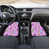 Colorful Funny Cute Ice Cream Car Floor Mats 211703 - YourCarButBetter