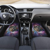 Colorful Galaxy Wolf Design Car Floor Mats Automotive 212202 - YourCarButBetter