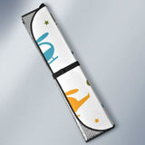 Colorful Helicopter Pattern Car Auto Sun Shades 460402 - YourCarButBetter