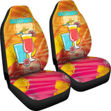 Colorful Kiss The Bartender Car Seat Covers 211601 - YourCarButBetter