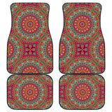 Colorful Mandala Star Custom Car Accessories Car Floor Mats 211706 - YourCarButBetter