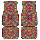 Colorful Mandala Star Custom Car Accessories Car Floor Mats 211706 - YourCarButBetter